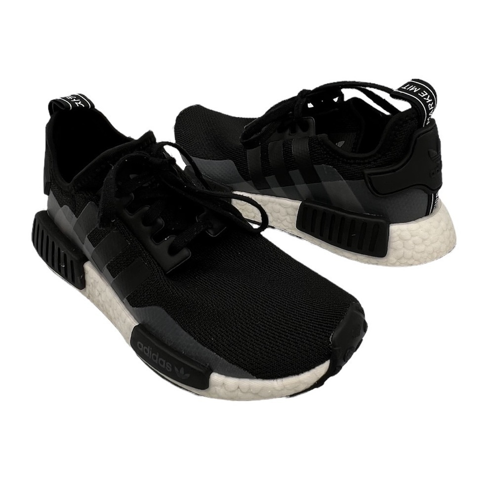 adidas Black Boost La Marque Aux 3 Bandes Sneakers Size 5 Men’s